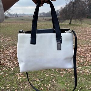 VTG Coach Mercer Satchel- 7400 Twill Leather Crossbody